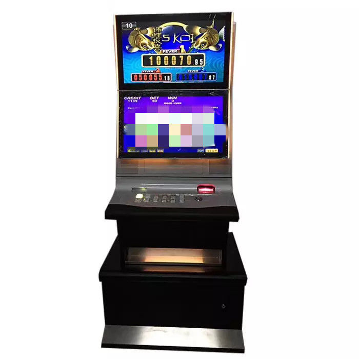 Couleur noire pratique multilingue d'Arcade Fishing Game Machine Sturdy